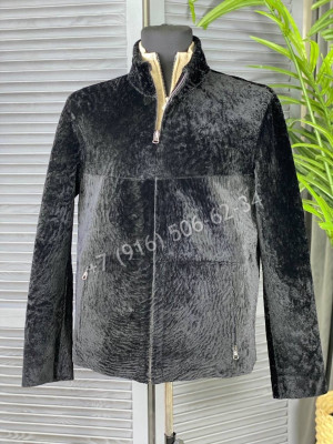 Кожаная куртка двухсторонняя Armani 6389