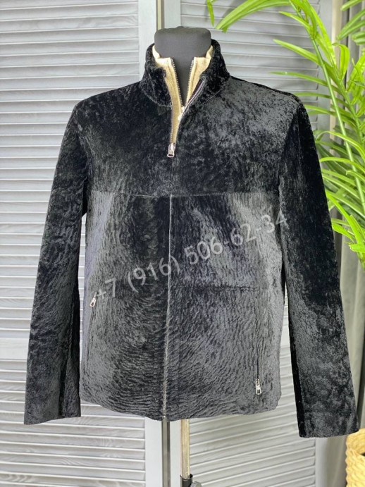 Кожаная куртка двухсторонняя Armani 6389