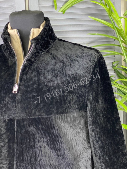 Кожаная куртка двухсторонняя Armani 6389