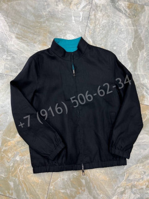 Двухсторонняя ветровка Loro Piana из льна 16948