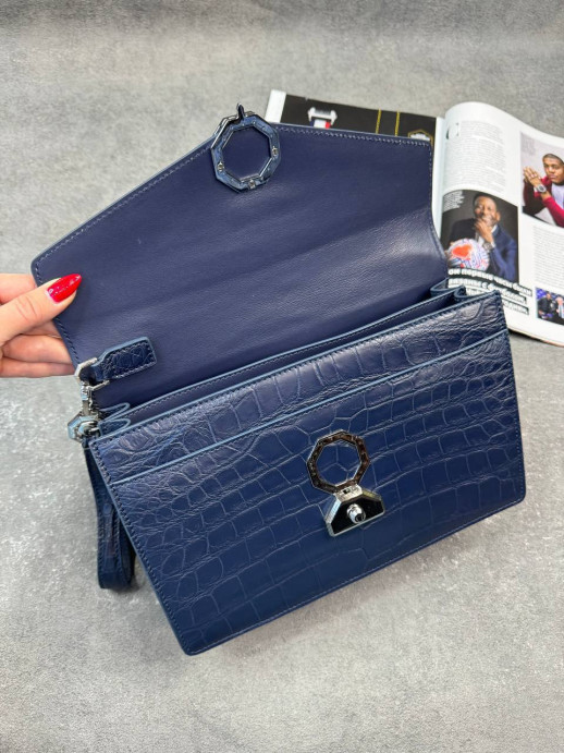 Барсетка Stefano Ricci из кожи крокодила 25395