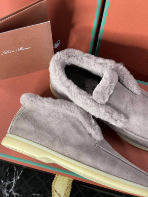 Лоферы Loro Piana на меху 17091