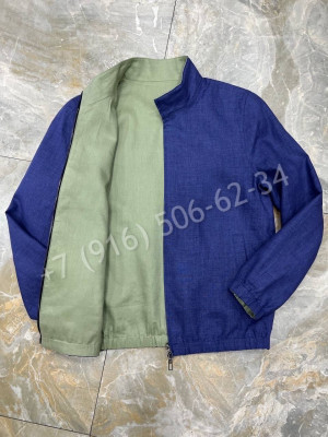 Двухсторонняя ветровка Loro Piana из льна 16949