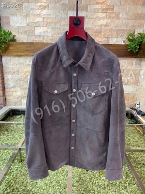 Замшевая куртка Brunello Cucinelli 29736