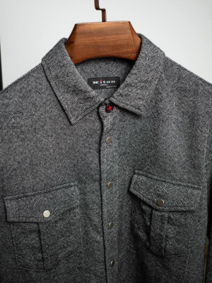Рубашка Kiton 100% шерсть 22951