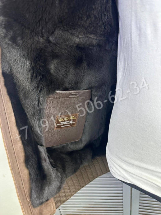 Кашемировая куртка Loro Piana на меху 24117