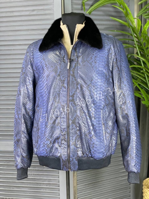 Куртка из кожи питона Stefano Ricci 6391