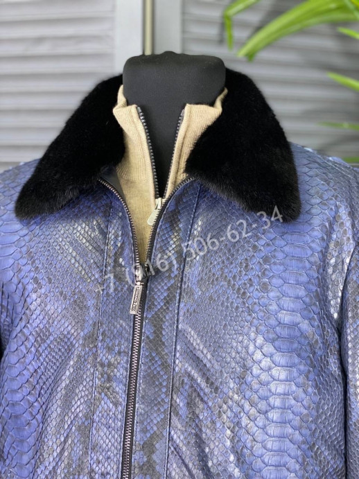 Куртка из кожи питона Stefano Ricci 6391