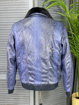Куртка из кожи питона Stefano Ricci 6391