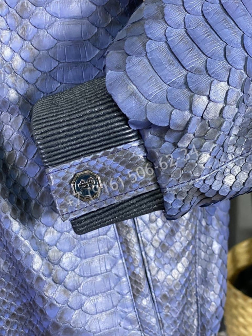Куртка из кожи питона Stefano Ricci 6391