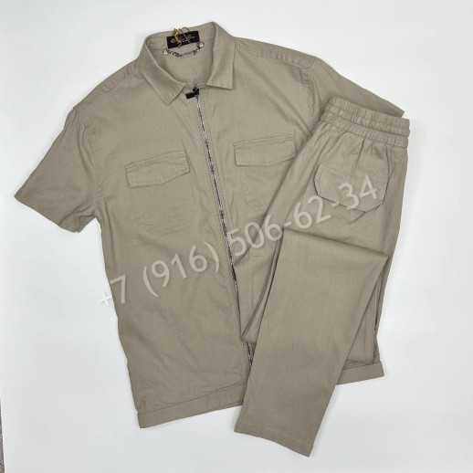 Льняной костюм Loro Piana 16849