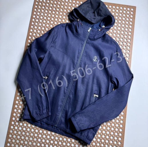 Ветровка из льна Brunello Cucinelli 28039