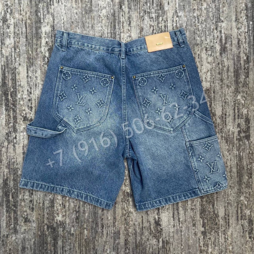 Джинсовые шорты Hermes 28940