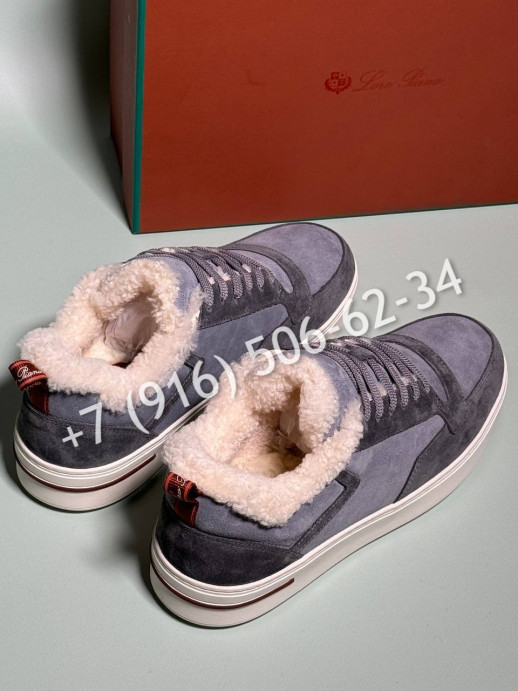 Кеды Loro Piana на меху 33550 9