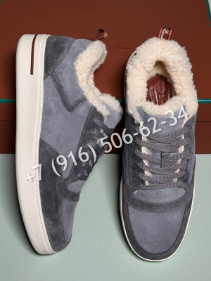 Кеды Loro Piana на меху 33550 9