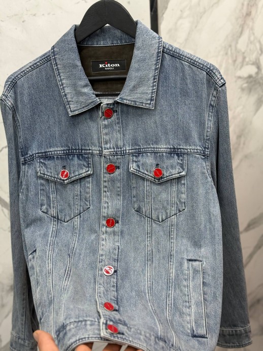 Джинсовка Kiton 28523