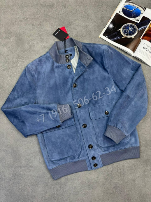 Замшевая куртка KITON 33843