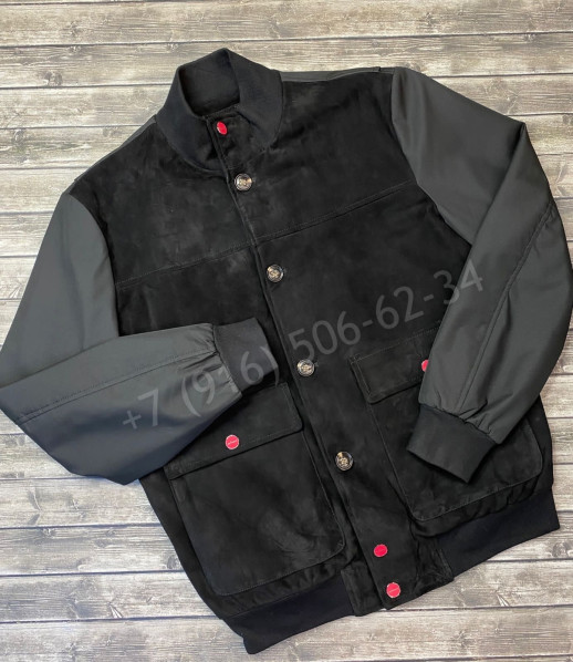 Комбинированный бомбер KITON 5877