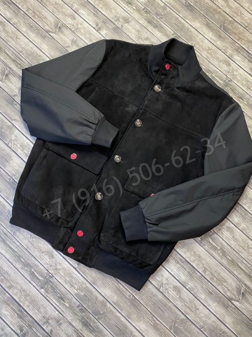 Комбинированный бомбер KITON 5877