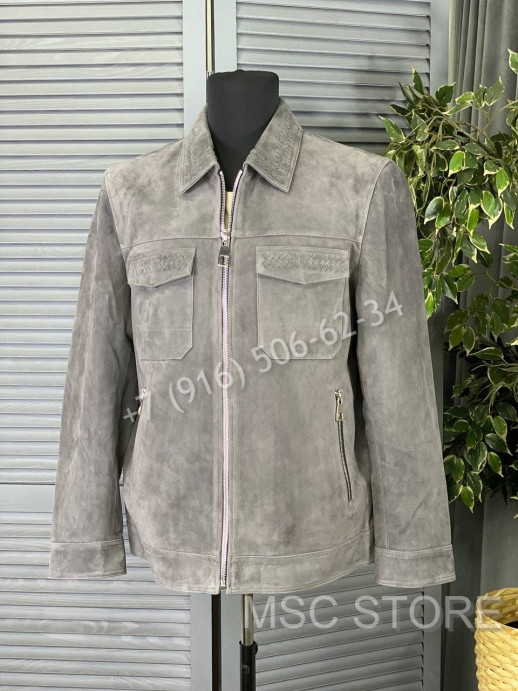 Замшевая куртка Bottega Veneta 8603