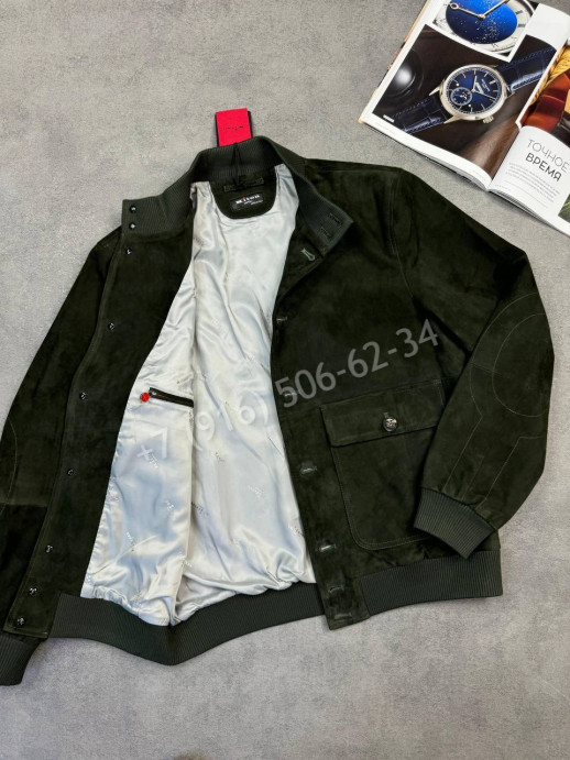 Замшевая куртка KITON 33844