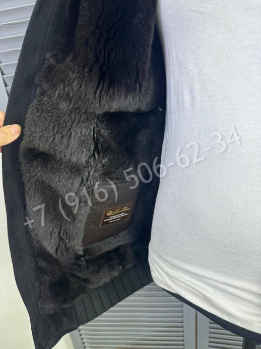 Кашемировая куртка Loro Piana на меху 24119