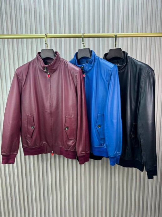 Кожаная куртка Kiton 5462 1