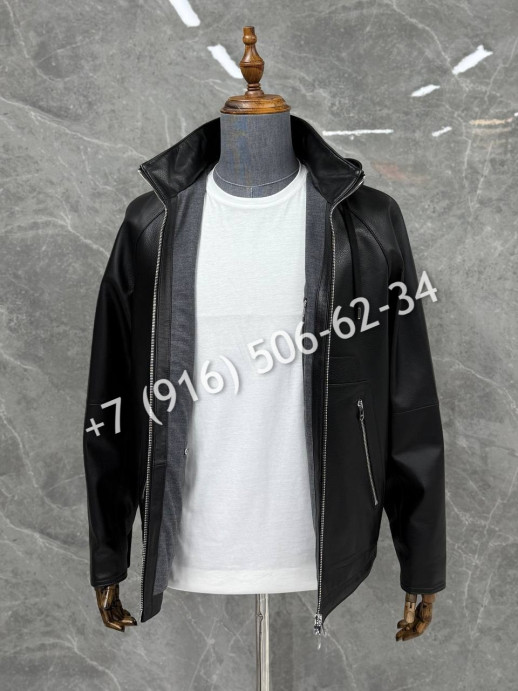 Кожаная куртка Hermes 5739 5