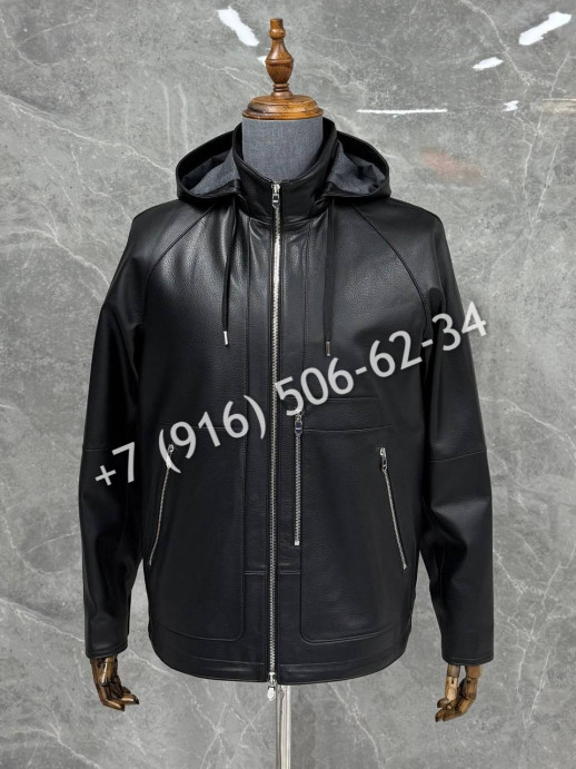 Кожаная куртка Hermes 5739 5