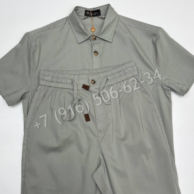 Льняной костюм Loro Piana 16851