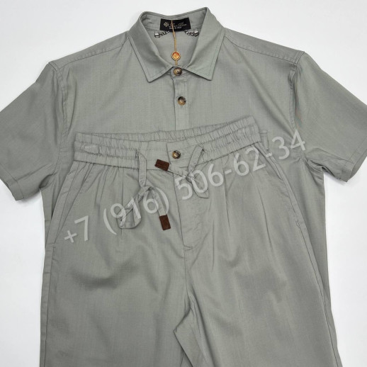 Льняной костюм Loro Piana 16851