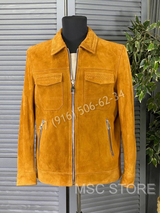 Замшевая куртка Bottega Veneta 8604