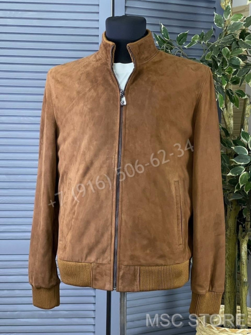 Замшевая куртка 9624