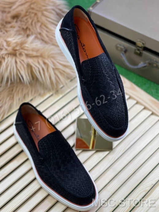 Лоферы Santoni 9725