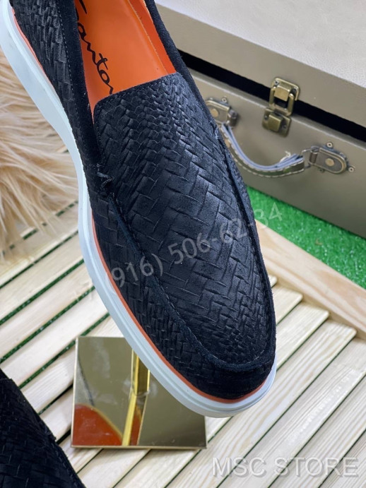 Лоферы Santoni 9725