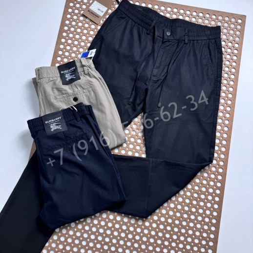Брюки из льна Burberry 30140