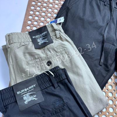Брюки из льна Burberry 30140