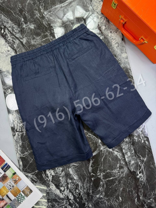 Шорты из льна Brunello Cucinelli 30340