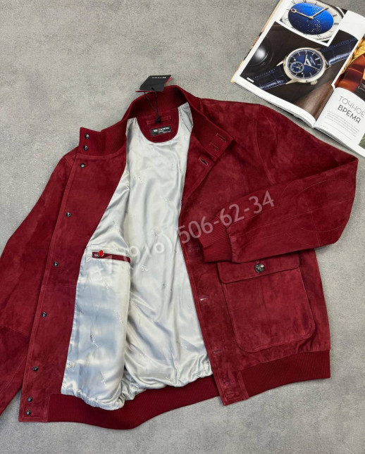 Замшевая куртка KITON 33845