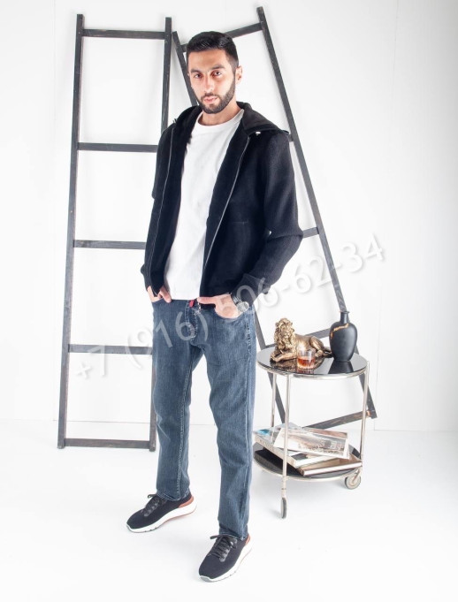 Замшевая куртка с кашемиром Loro Piana 14930