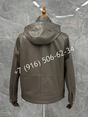 Кожаная куртка Hermes 5739 6