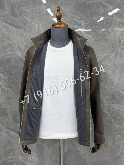 Кожаная куртка Hermes 5739 6