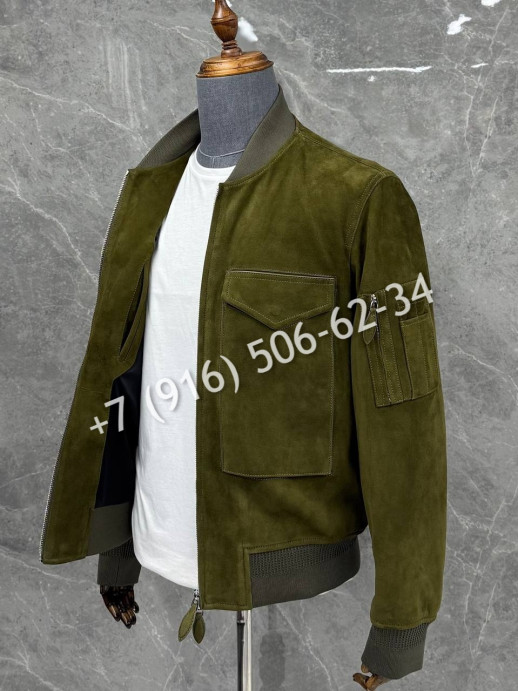 Замшевая куртка Berluti 18920 2