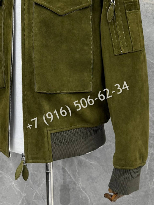 Замшевая куртка Berluti 18920 2