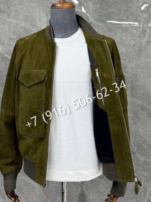 Замшевая куртка Berluti 18920 2