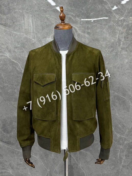 Замшевая куртка Berluti 18920 2