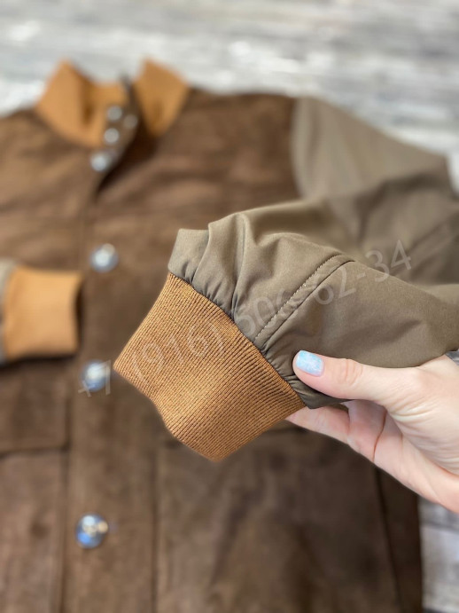 Комбинированный бомбер KITON 5879