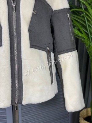 Куртка Hermes / шуба мутон 6394