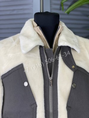 Куртка Hermes / шуба мутон 6394