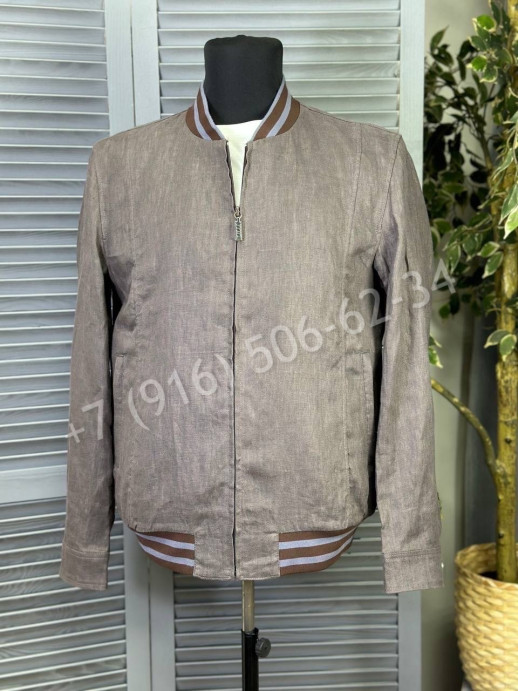 Льняная куртка ZILLI 17153